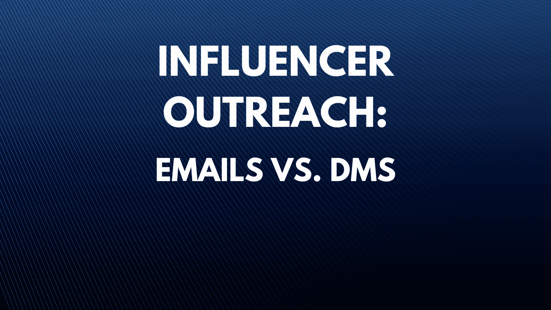 Influencer-Ansprache: E-Mail vs. DM