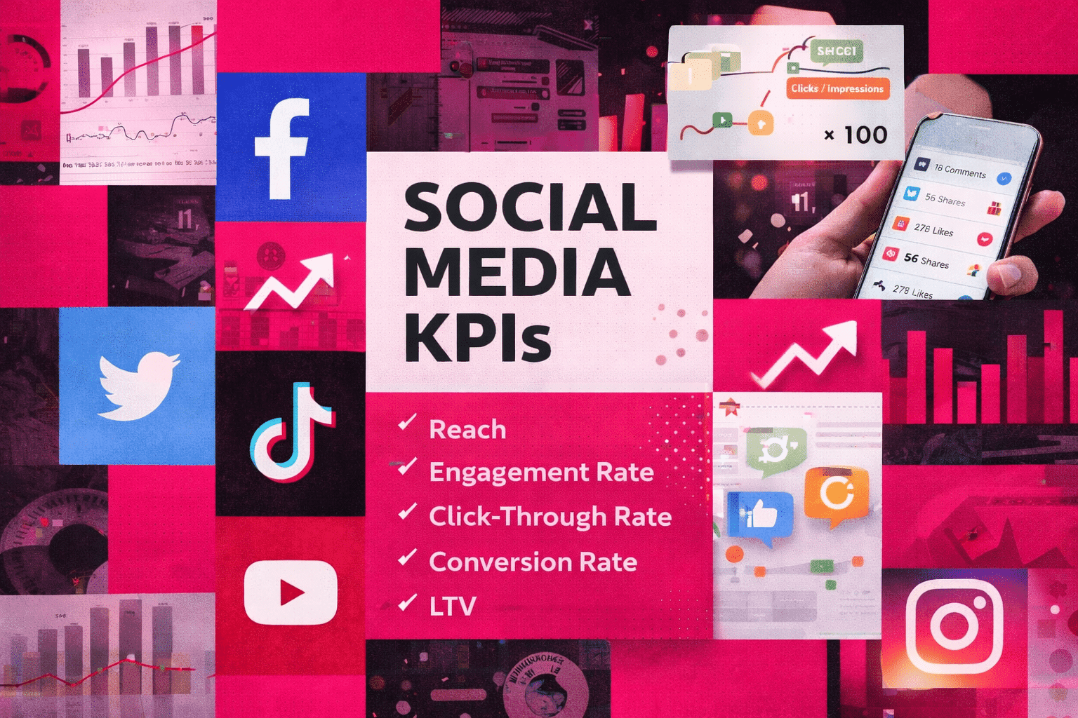 KPIs de Redes Sociales: Más de 60 métricas clave de sus campañas (actualización de 2026)