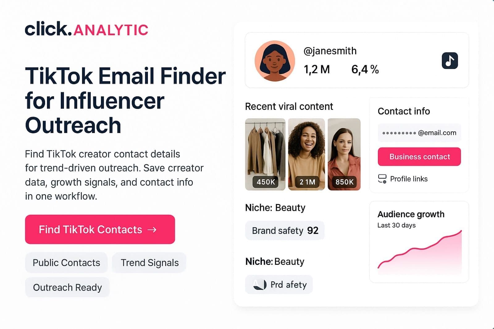 TikTok Email Finder: Surface Emails From Bios and Link-Trees